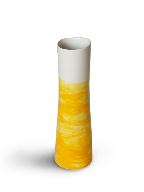 Citrus Solid -  Hand Painted Vase
