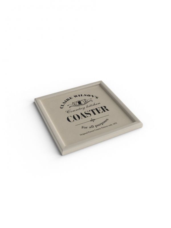 Country Kitchen square coaster