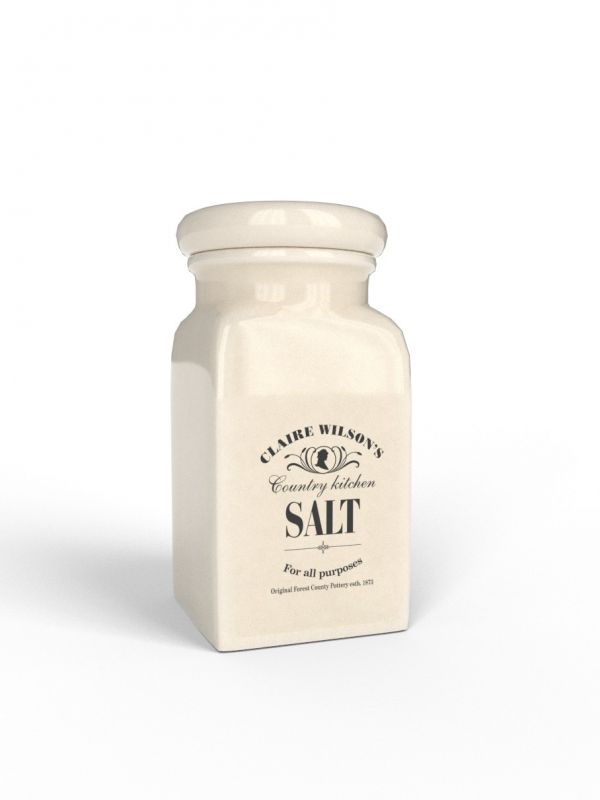 Country Kitchen store Jar Medium Salt - Air Tight