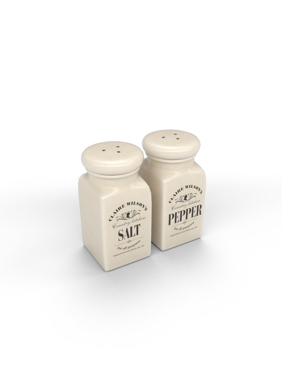 Country Kitchen Salt and Pepper shaker set
