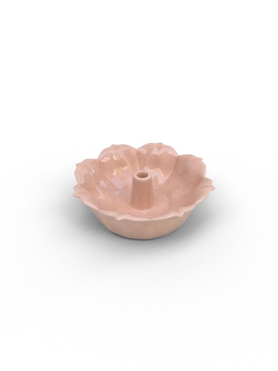 Flower Oil Lamp - Pink