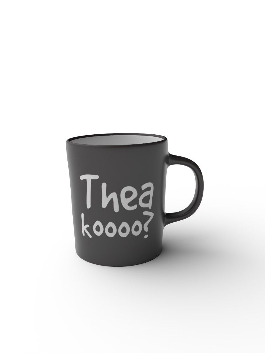 Thea koooo? Mug - Singlish Range